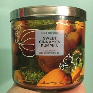 Sweet Cinnamon Pumpkin Candle Bath Body Works